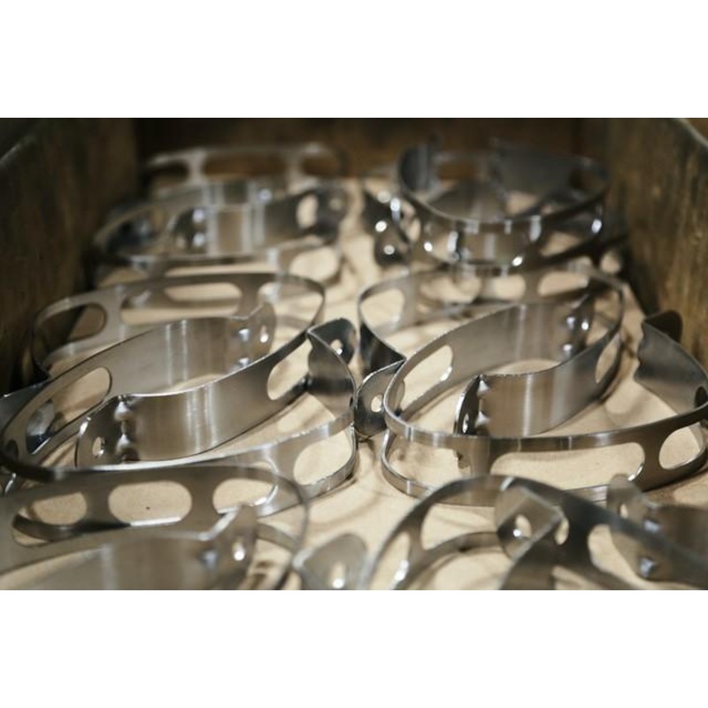 ALPHA Stainless Clamp, Carbon Fiber Can , 30-90-8