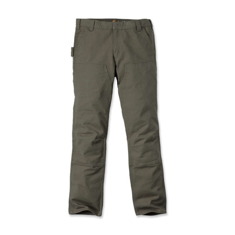 Carhartt Work Trouser Stretch Duck Double Front Tarmac