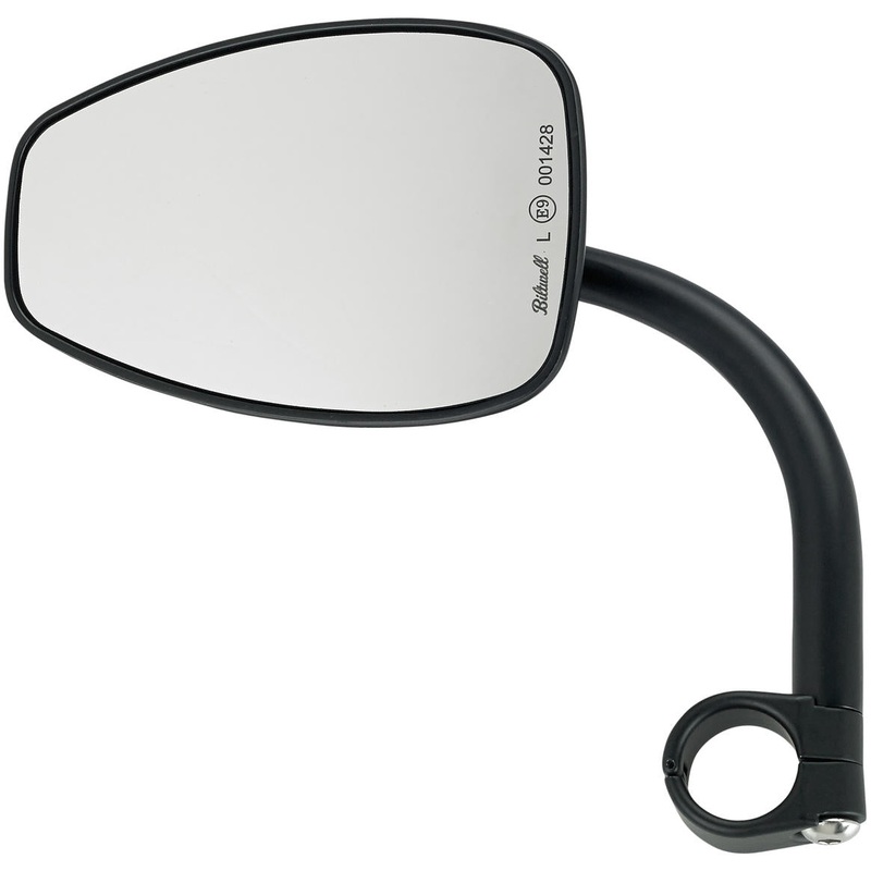 Utility Mirror Teardrop CE Clamp-on – Black