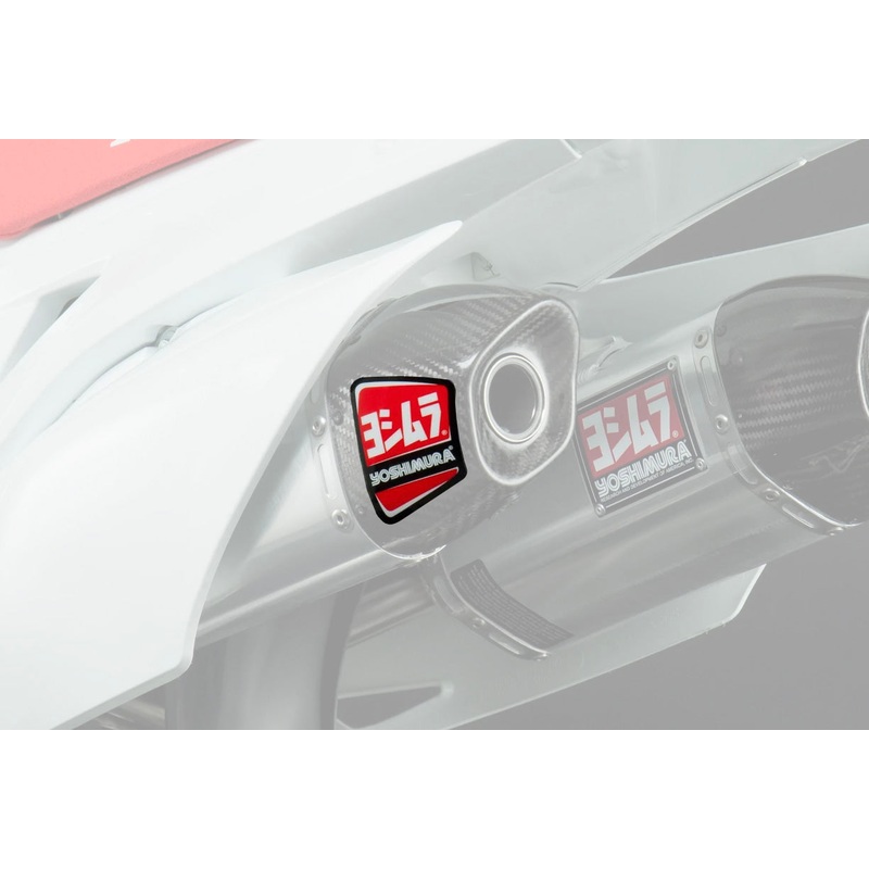 YOSHIMURA MUFFLER DECAL FOR END CAP RS9 LEFT SIDE