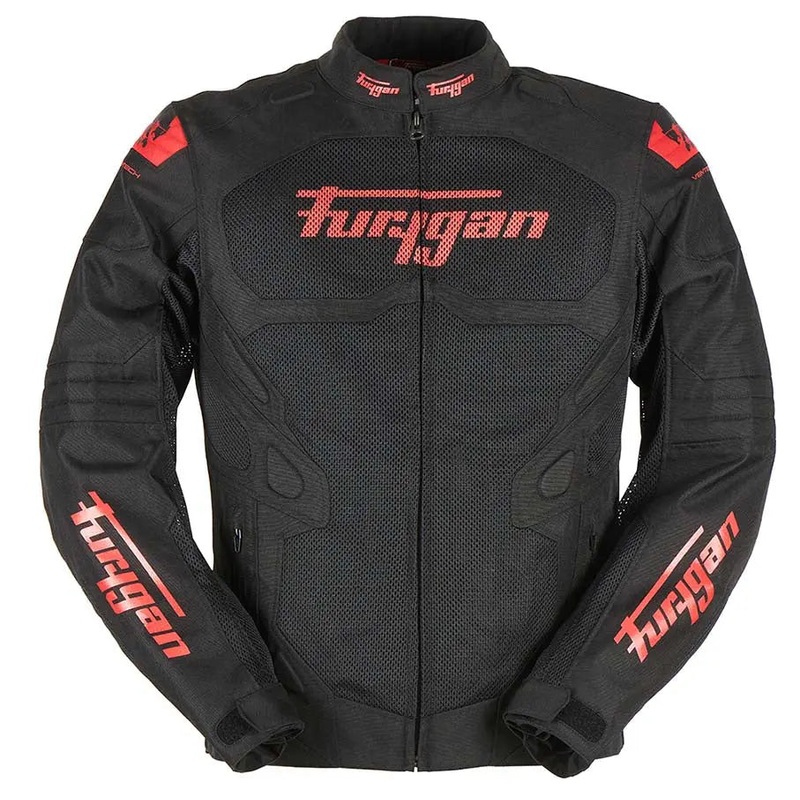 Furygan Atom Vented Evo Textile Jacket Black / Red