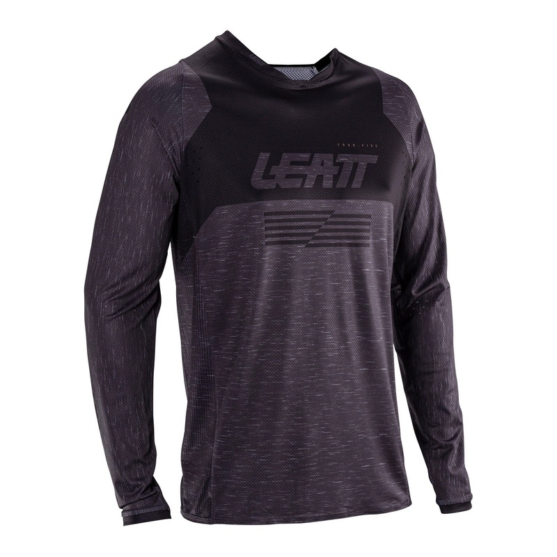 Leatt 2026 4.5 Lite Jersey – Stealth Black / Grey