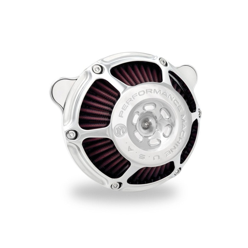 Max HP Air Cleaner Kit – Chrome. Fits Touring 2017up & Softail 2018up.