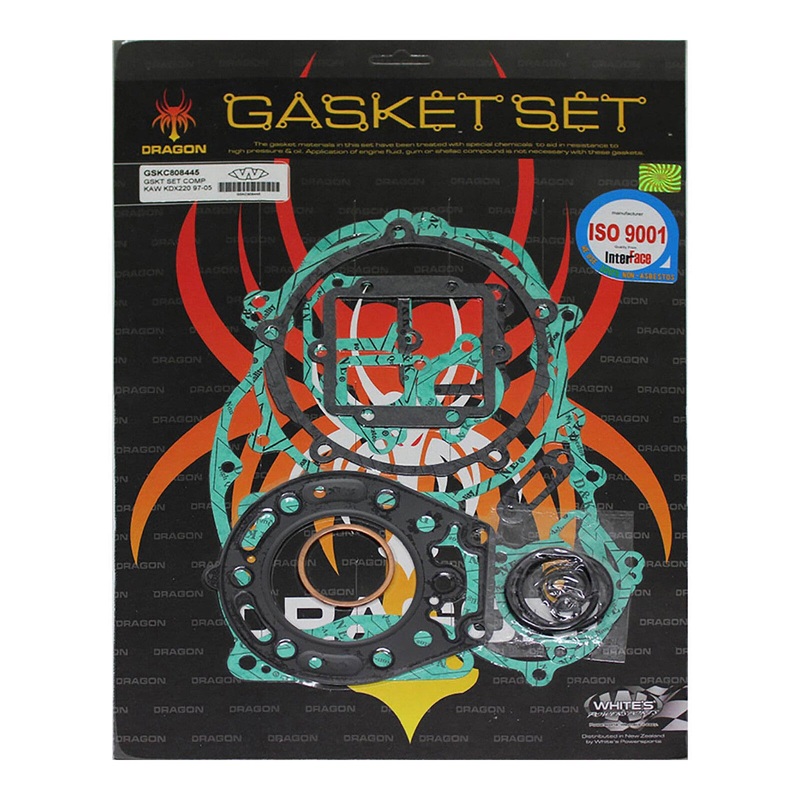 Whites Complete Gasket Set Kawasaki KDX220 ’97-’05