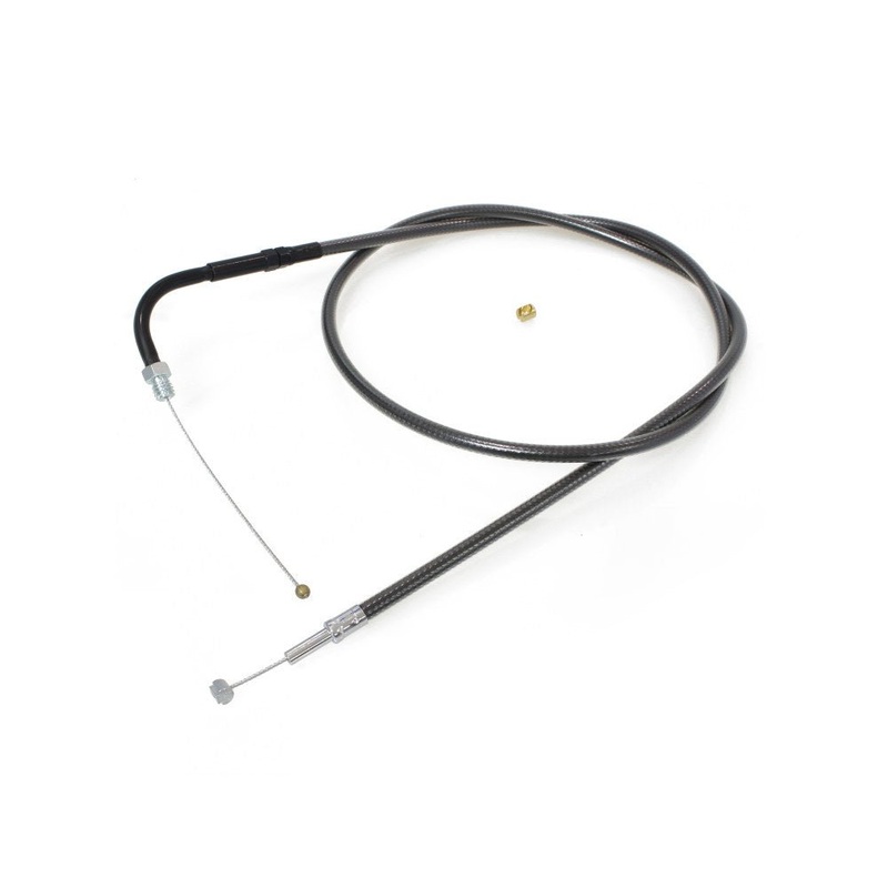 41-1/2in. Throttle Cable – Black Pearl. Fits Big Twin 1990-1995.