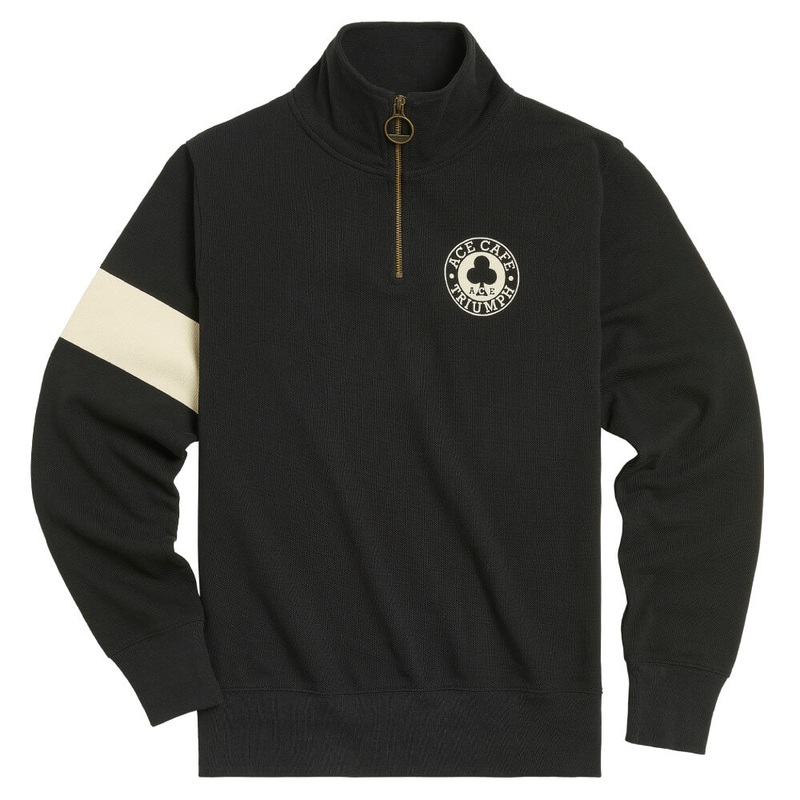 Ace Cafe Half Zip Sweatshirt