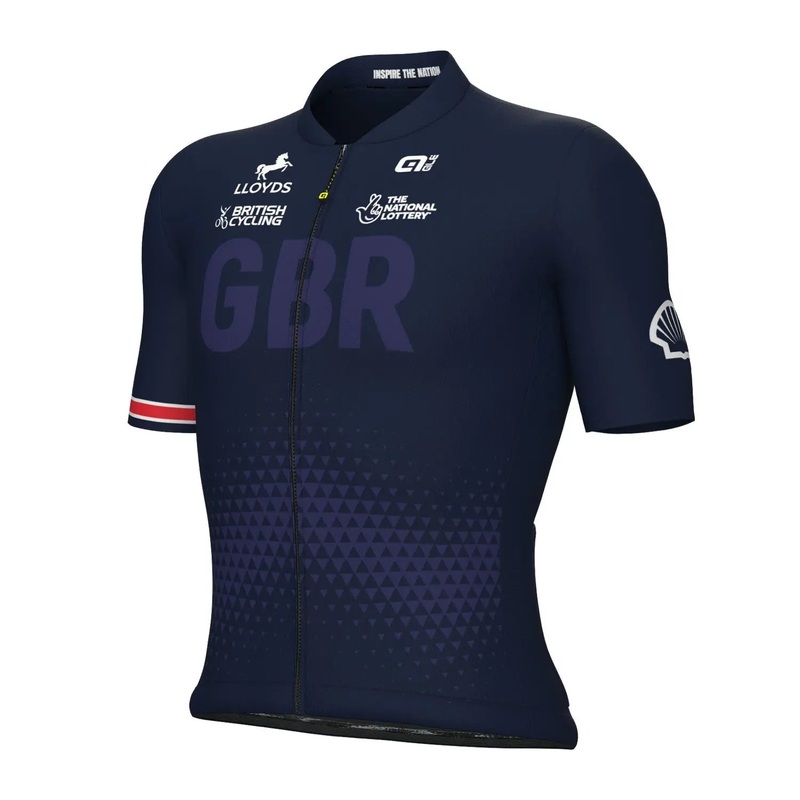 Ale Clothing British Cycling Official Training Prime Short Sleeves Cycle Jersey UK