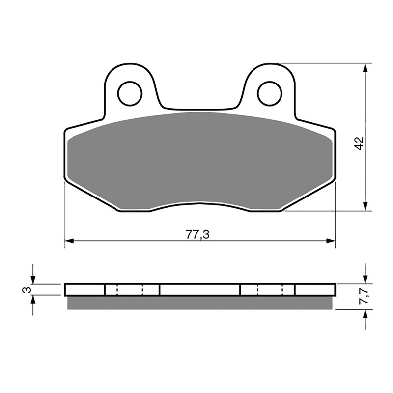 GOLDfren Brake Pads Sintered Sports GF011 – S3 (PH27)