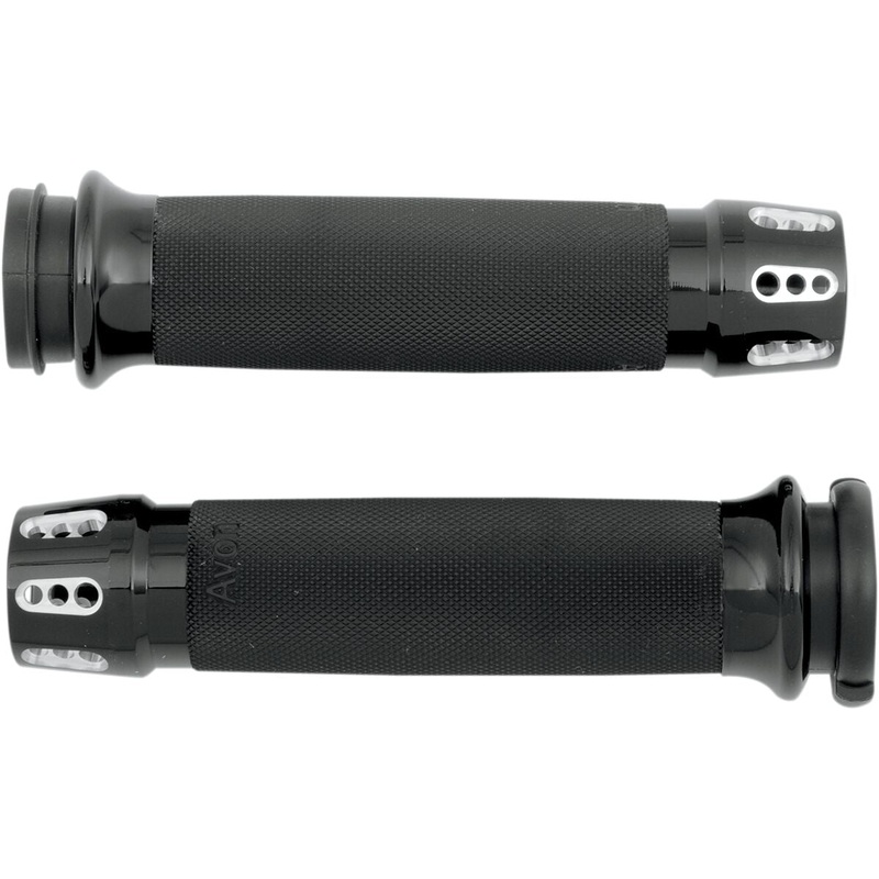 Grips Custom Contour Gatlin Black Throttle By Wire