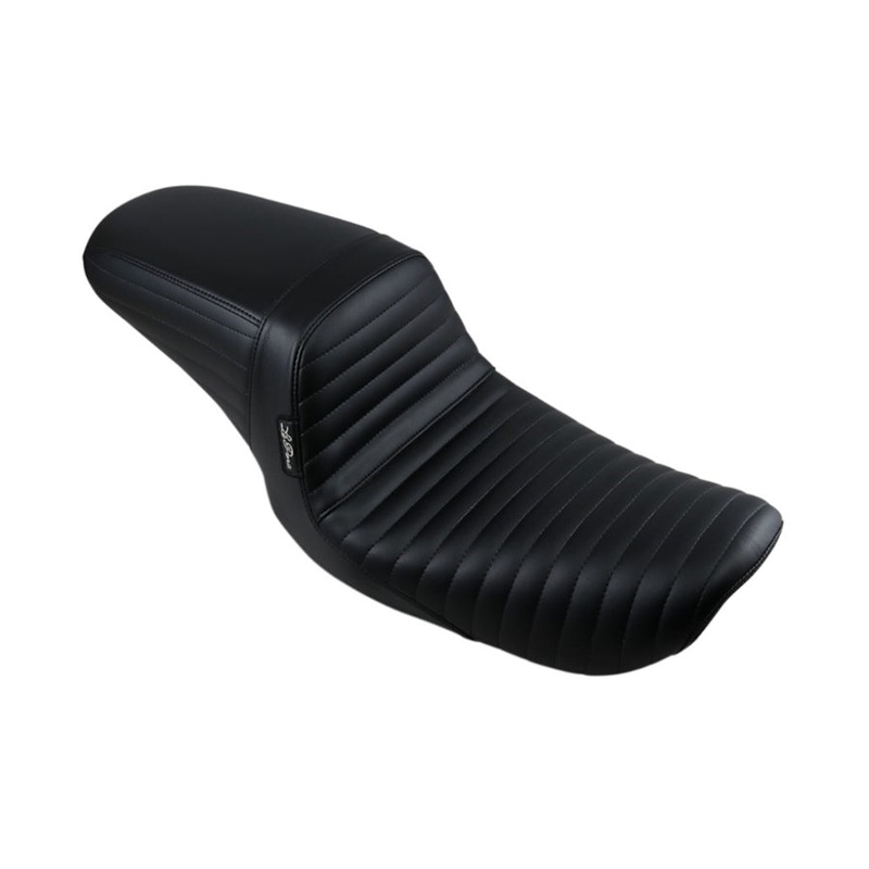 Le Pera Kickflip Seat – Pleated – Black – FXD ’06-’17