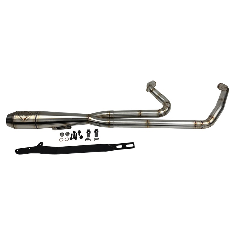 SP Concepts Works Edition Mid Length Elsinore Exhaust for Harley Davidson M8 Touring Bagger 2017-Up