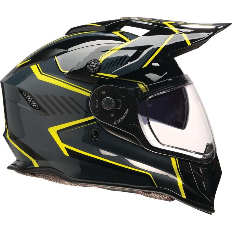 Z1R Range Voyager Adventure Black / Hi-Viz Yellow / Grey