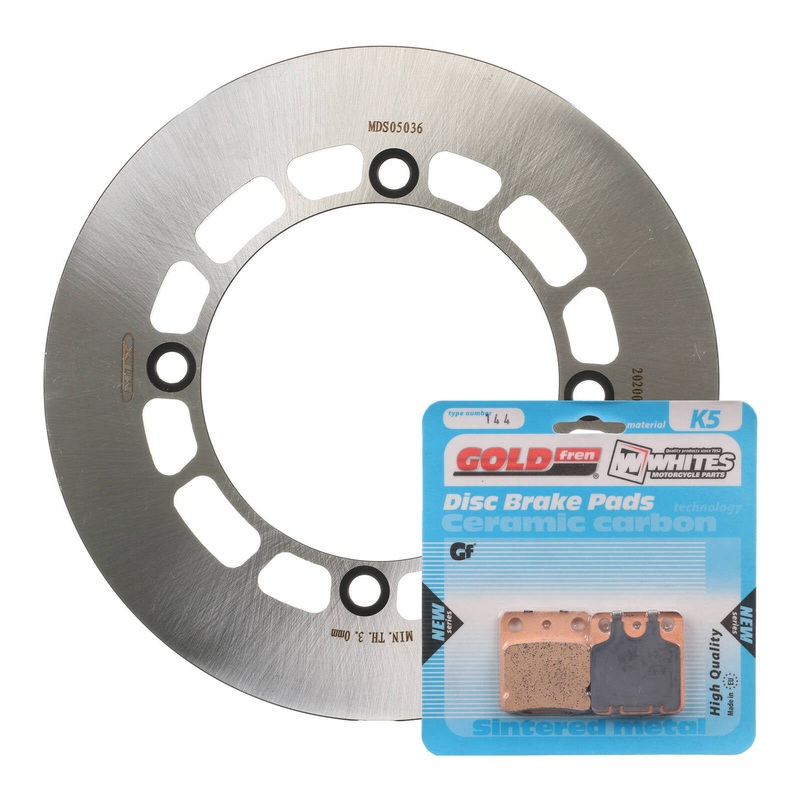 Brake Disc & Pad Front Kit – Suzuki DR200SE Trojan ’95-’20