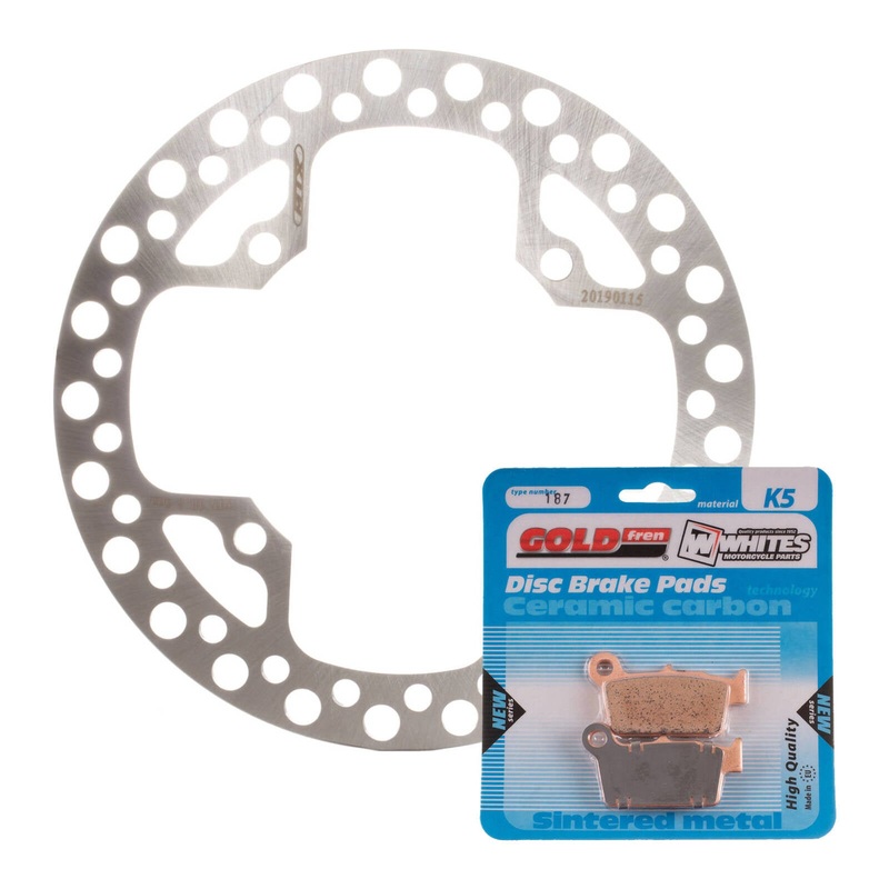 Brake Disc & Pad Rear Kit – Suzuki RMX450Z ’09-’18
