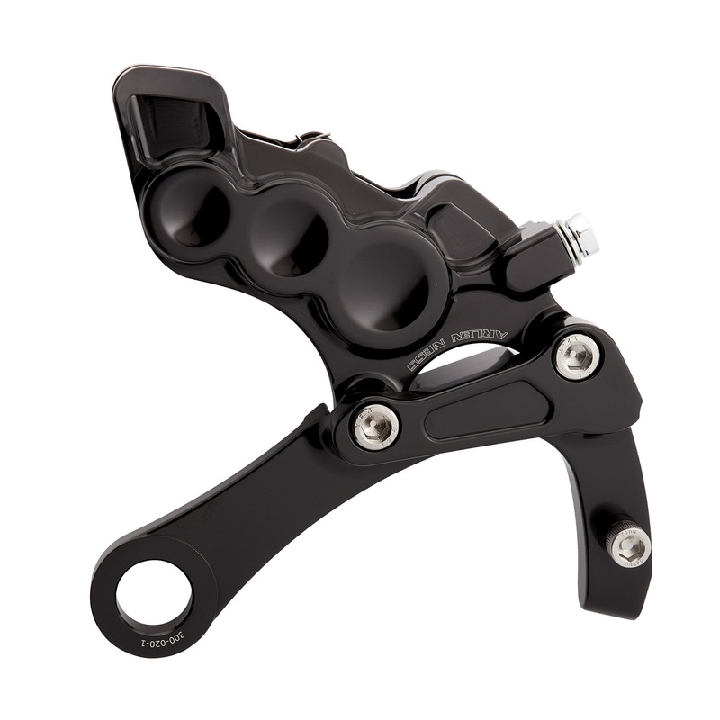 Rear 6-Piston Brake Caliper Kit, Black – 18+ Softail