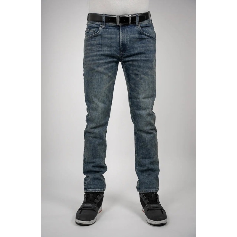 Bull-it Ajax Straight Fit AA Approved Denim Jeans Steel Blue