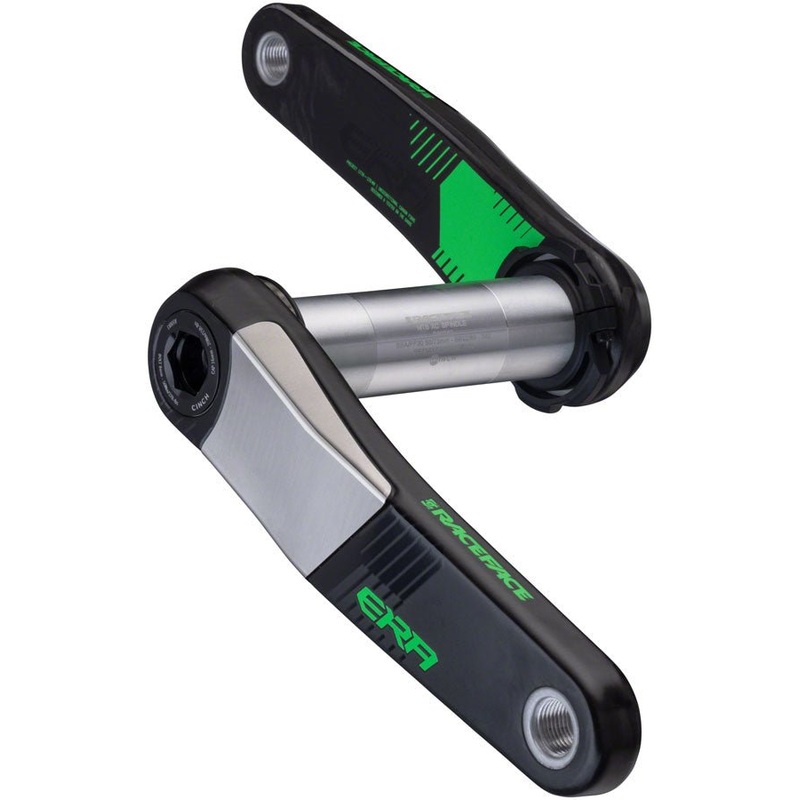 RaceFace ERA Carbon Crankset – 170mm Length – CINCH Interface – 136mm Spindle – Green
