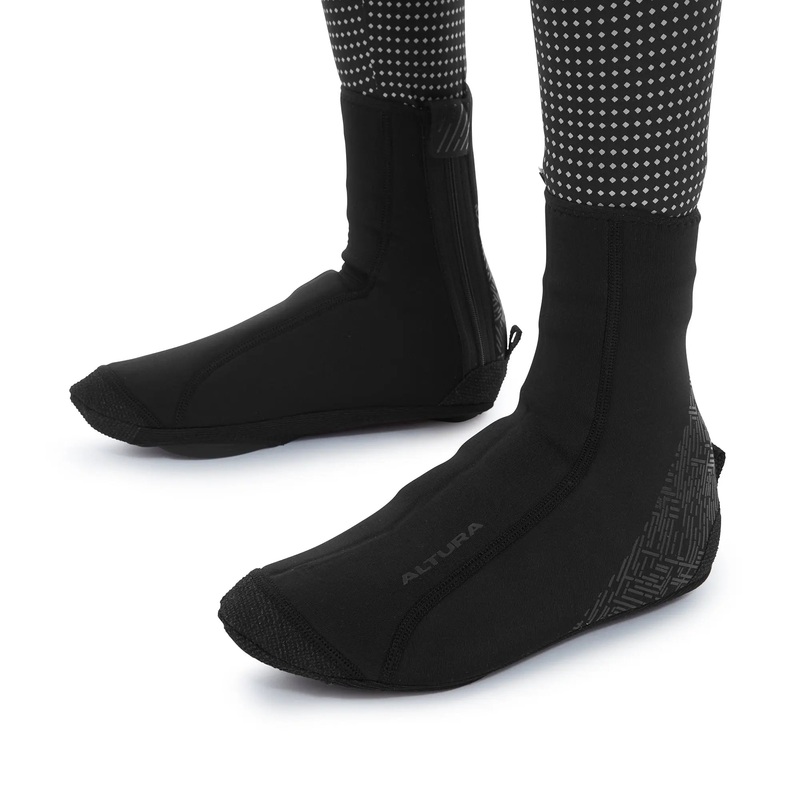 Altura Thermostretch Unisex Cycle Windproof Cycling Overshoes Black
