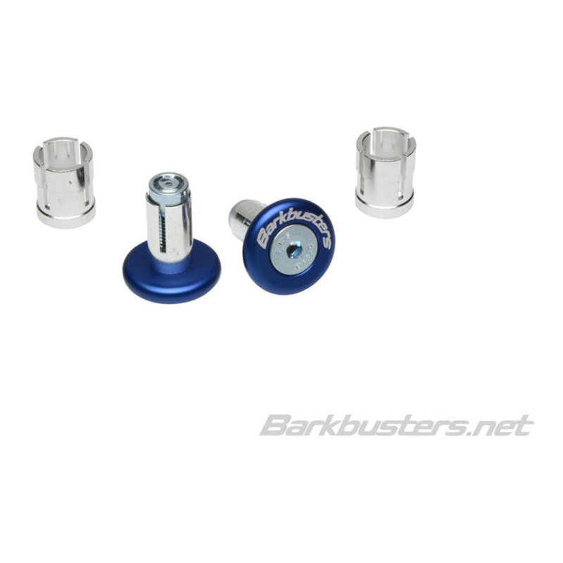 Barkbusters Bar End Plug 14mm/18mm – Blue (Pair)