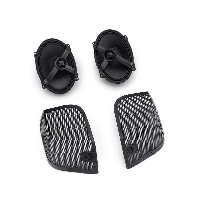 Harley-Davidson 76000986 Harley-Davidson Audio powered by Rockford Fosgate Stage I Saddlebag Speakers