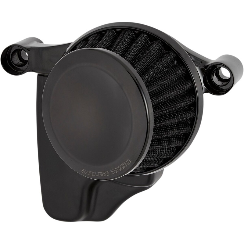 Mini 22 Air Cleaner, Black – 08-16 Touring / 16-17 FLST & FXDLS
