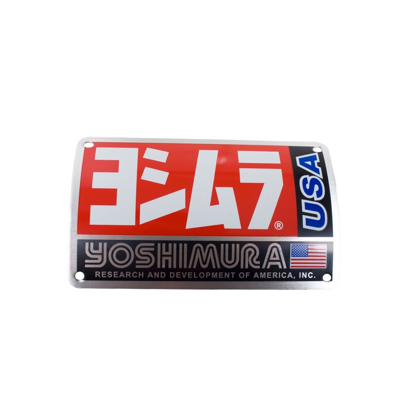 MUFFLER NAME BADGE FOR MINI BIKE MUFFLER