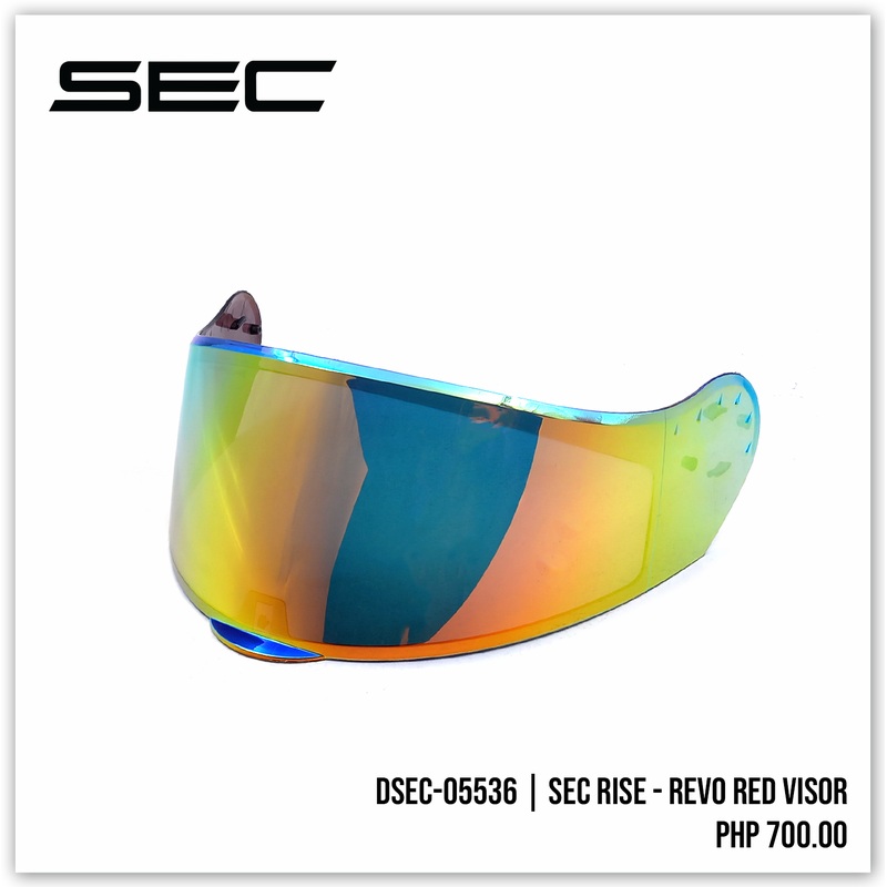 SEC RISE – REVO RED VISOR
