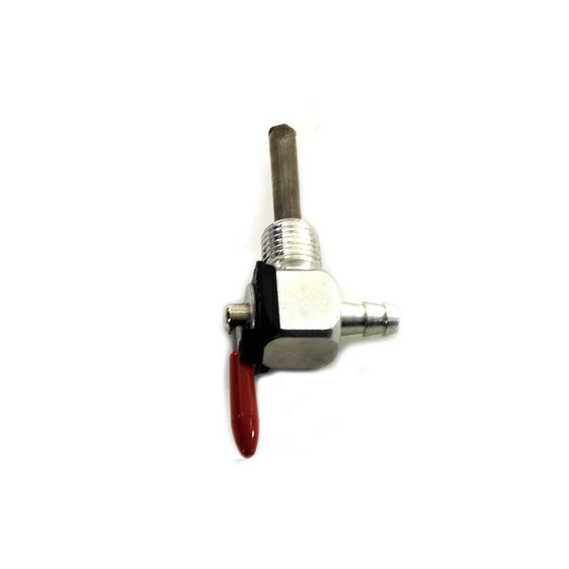 1/4″ 90 Degree Petcock With Screen Filter