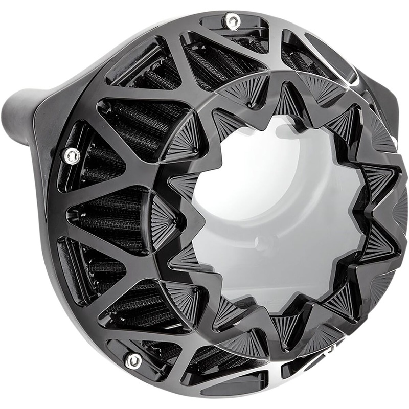Crossfire Air Cleaner, All Black – 00-17 Twin Cam
