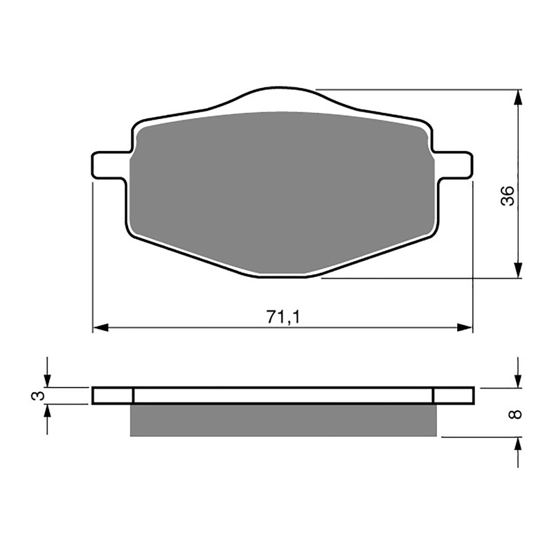 GOLDfren Brake Pads Sintered Sports GF018 – S3 (PH31)