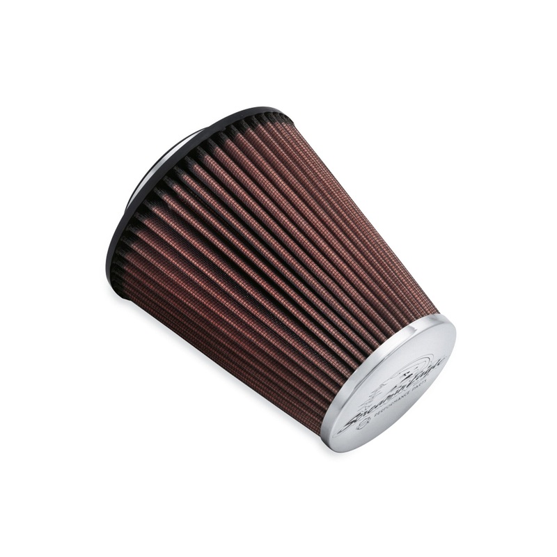 Harley-Davidson 29424-05B Screamin’ Eagle Multi-fit High-Flo K&N Heavy Breather Air Filter Element Screaming Eagle