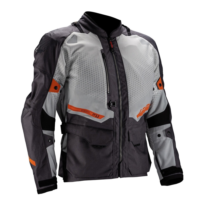 Leatt 5.5 ADV FlowTour Jacket – Iron