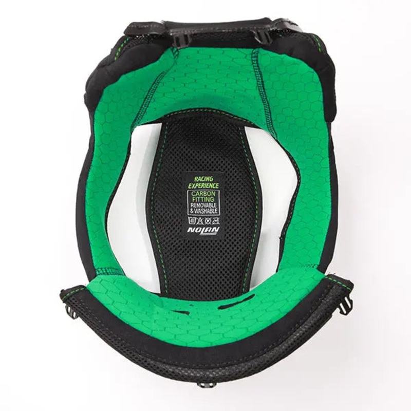 Nolan X-804 RS Ultra Carbon Helmet Interior Green