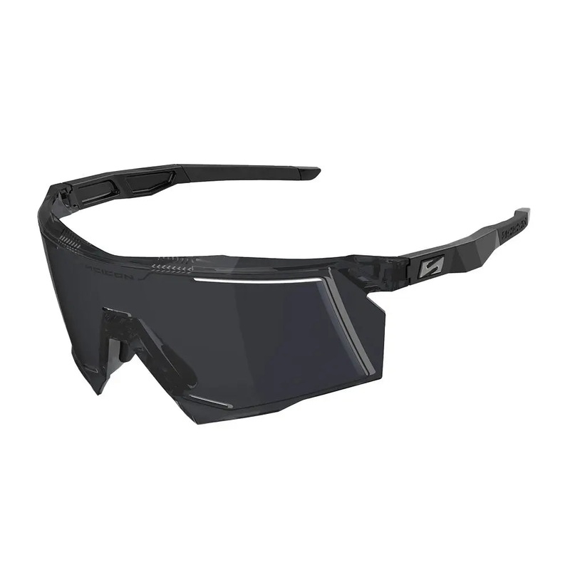 Scicon Sports Aerostorm Cycle Sunglasses Smoke Black