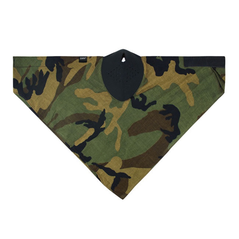 ZAN Headgear Neodanna Mask Woodland Camo