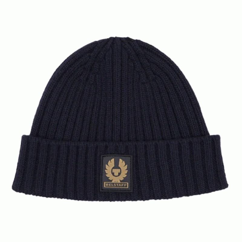 Belstaff Watch Beanie Dark Navy