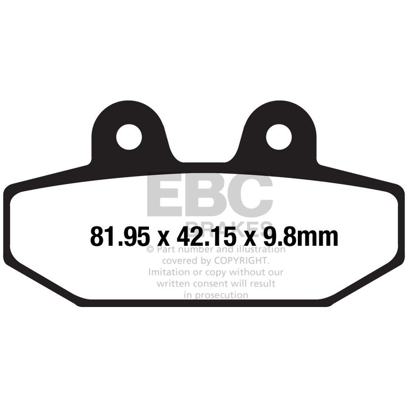 Brakes –  FA710HH Fully Sintered – EBC