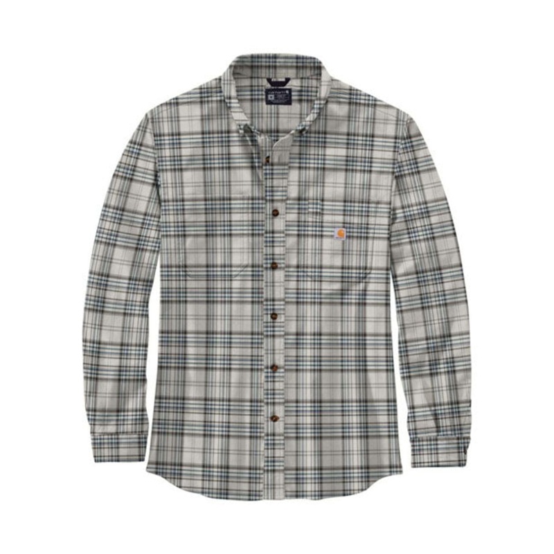 Carhartt Flannel Plaid Shirt Malt
