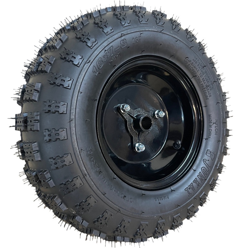 New Front Wheel & Tire Assembly – 2 Seat Go Kart (Gas & EV)