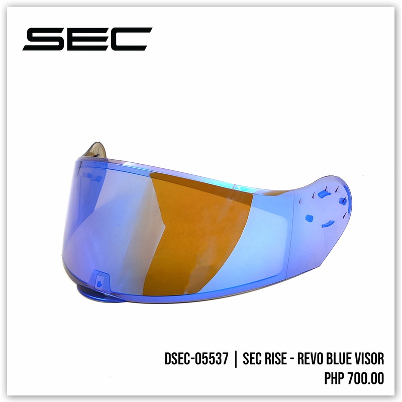 SEC RISE – REVO BLUE VISOR