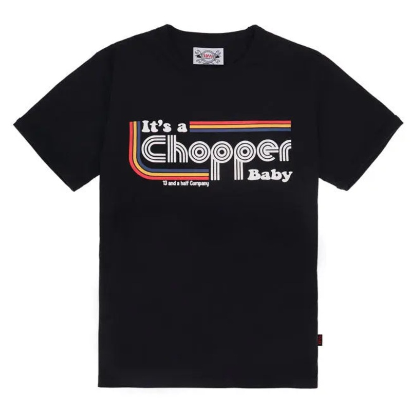 13 And A Half Magazine It’s A Chopper T-Shirt Black