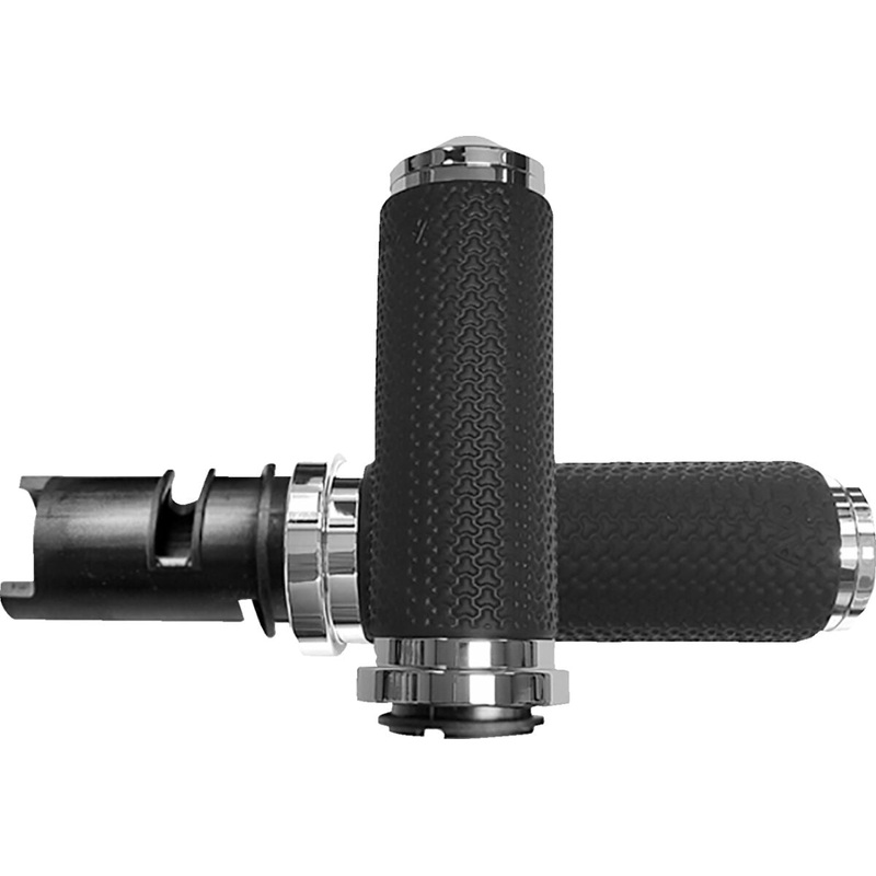 Grips Memory Foam Large Chrome Tbw