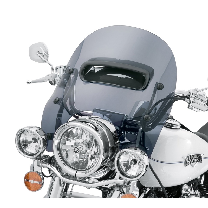 Harley Davidson 57400176 Detachables Wind Splitter Vented WINDSHIELD KIT W/ BRACKETS
