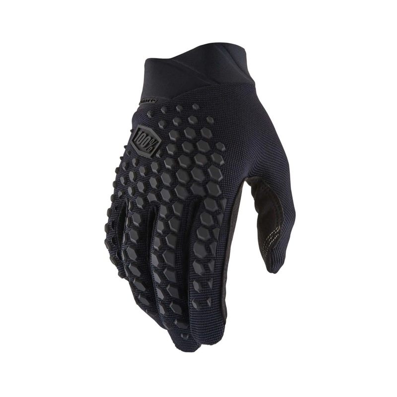 100% Geomatic Gloves Charcoal / Black