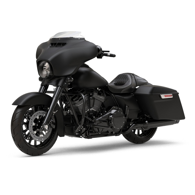 HR3 Black Denim Complete Body Fairing Kit For Harley Street Glide Special FLHXS 14-23