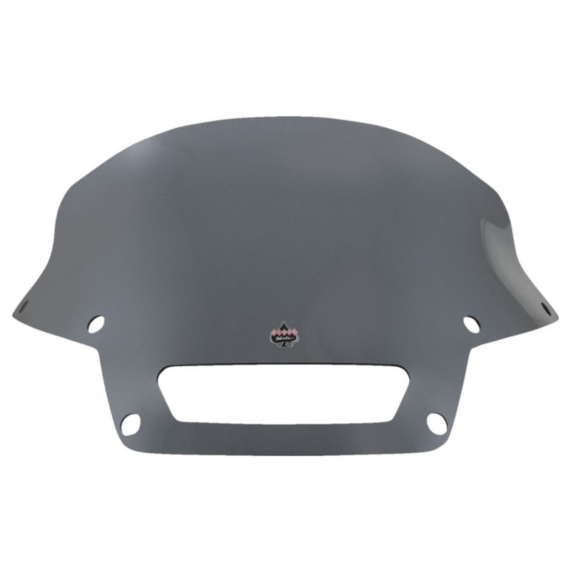 Klockwerks Flare Windshield – 6″ – Dark Smoke- For 2022-2024 Softail Low Rider ST FXLRST