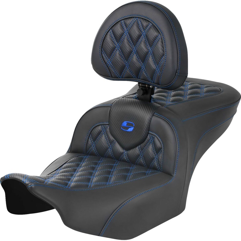 Roadsofa CF LS With Driver’s Backrest Seat, Blue Stitch – 23+ Touring