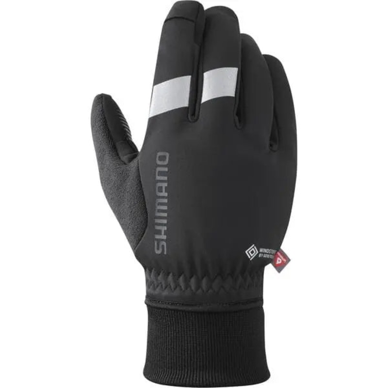 Shimano Windstopper Primaloft Cycle Gloves Black