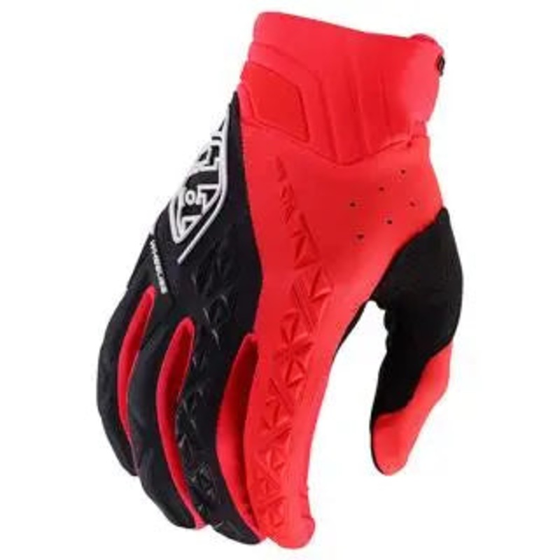 Troy Lee Designs SE Pro Motocross Gloves Glo Red
