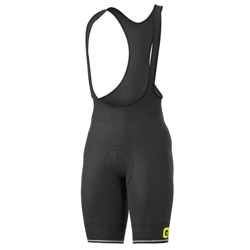 Ale Clothing Corsa Pragma Cycle Bib Shorts Black / Yellow